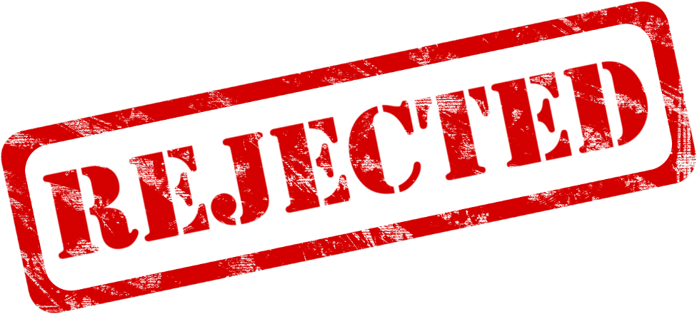 #rejected #denied #seal #stamp - La-96 Nike Missile Site (1024x478), Png Download