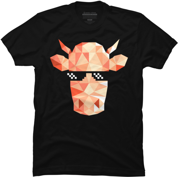 Thug Life Cow - H2o Delirious New Merch (650x650), Png Download