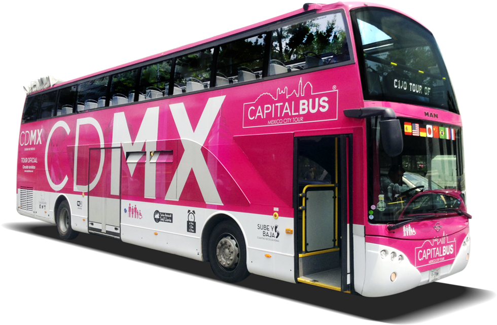 Capital Bus Special Features - Double-decker Bus (1058x715), Png Download