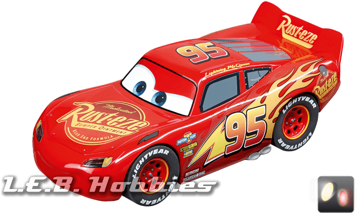 30806 Carrera Digital 132 Disney/pixar Cars 3, Lightning - Mcqueen Car (800x500), Png Download