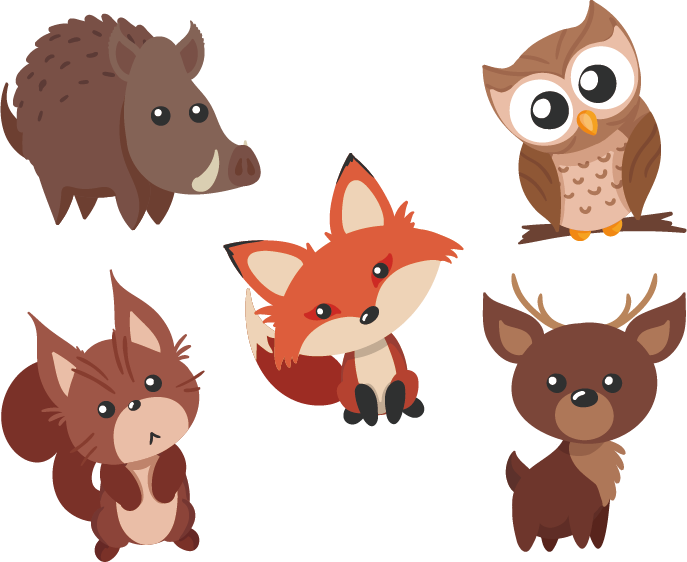 Cute Animals Images - Oh For Fox Sake (687x562), Png Download