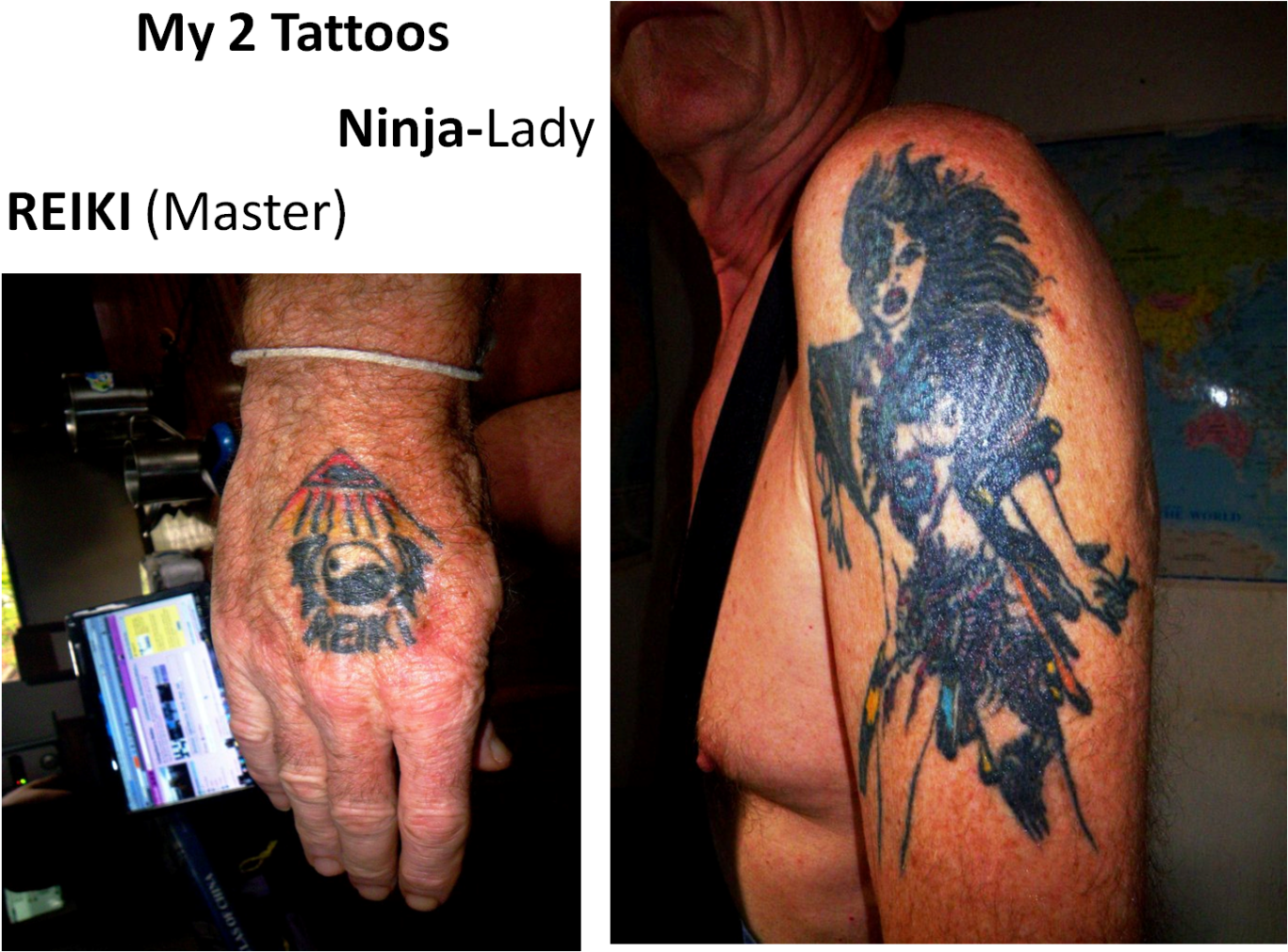My 2 Tattoos Png - Tattoo (1400x1039), Png Download