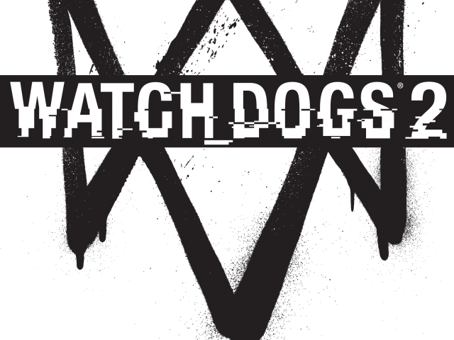 Watch Dogs Clipart Yellow Dog - Monochrome (640x480), Png Download