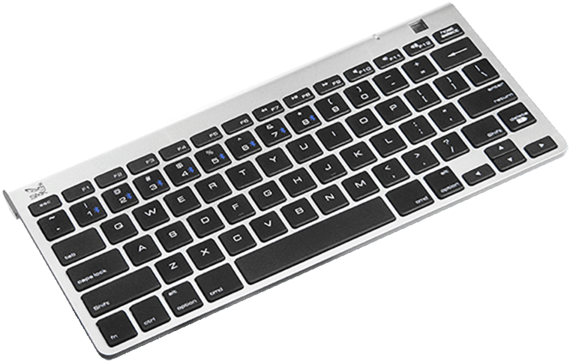 Blu Link™ Multi Host Bluetooth® Keyboard - Macbook Pro (600x600), Png Download
