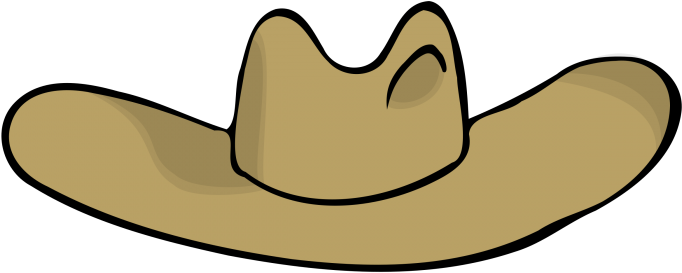Cartoon Cowboy Hat Png - Cowboy Hat Cartoon Png (700x700), Png Download
