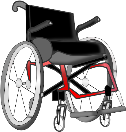 Animated And Computer Drawings Pinterest - Motorized Wheelchair (872x486), Png Download
