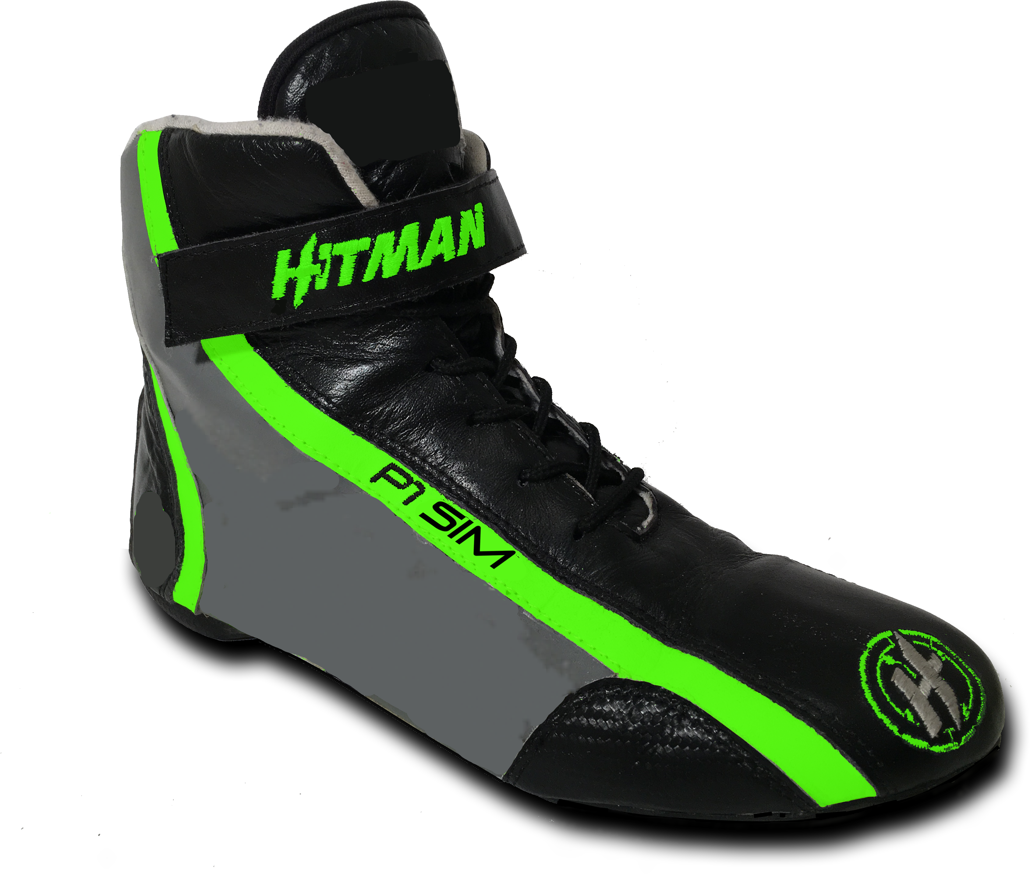 New Product Hitman P1 Sim Shoes - Neon Green Wrestling Shoes (4032x3024), Png Download