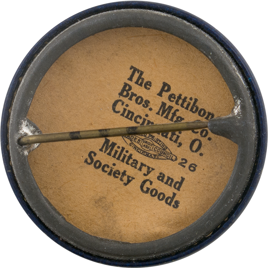 Cincinnati Next Button Back Political Button Museum - Staunton Military Academy (1000x995), Png Download