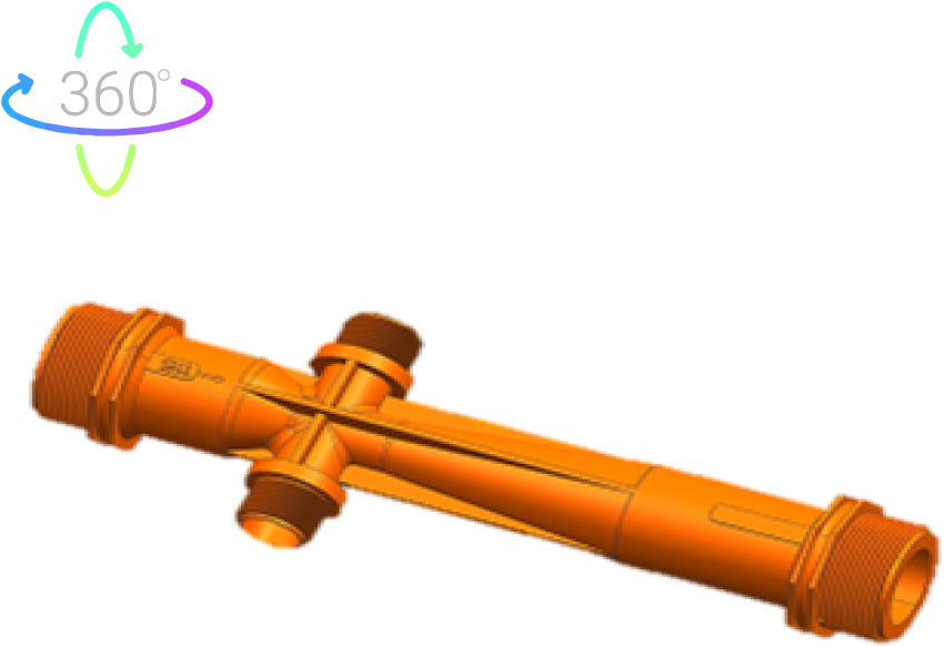 Double Ventury 360 View - Monocular (900x900), Png Download