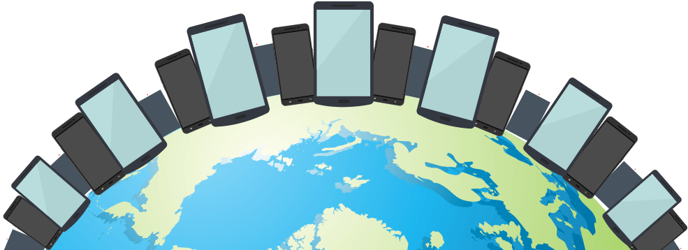 Phone Takeover - Illustration (1100x367), Png Download
