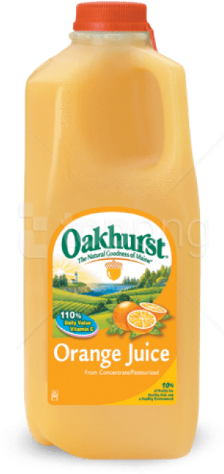 Free Png Orange Juice Splash Png Png Image With Transparent - Oakhurst Dairy (480x706), Png Download
