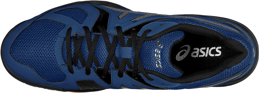 Asics Gel Hunter 2 Navy/silver/black - Asics Gel Hunter 2 Indoor Court Shoes (1008x564), Png Download