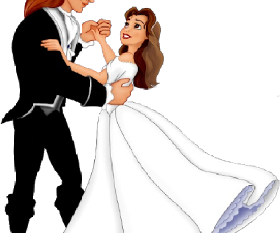 Princess Jasmine Clipart Disney Wedding - Beauty And The Beast Prince (640x480), Png Download