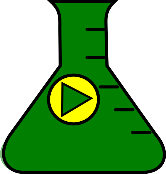 How To Set Use Flask Erlenmeyer Start Green Yellow (570x598), Png Download