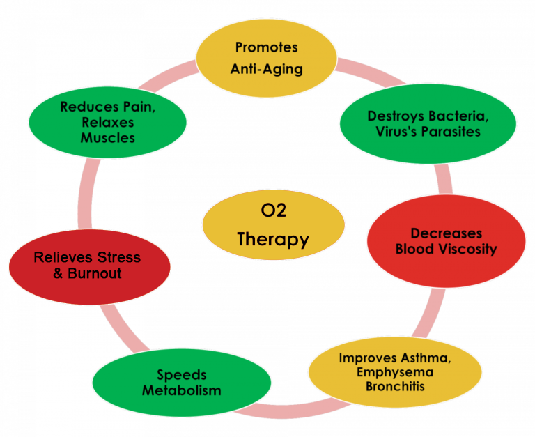 Oxygen Enrichment Therapy - Circle (768x627), Png Download