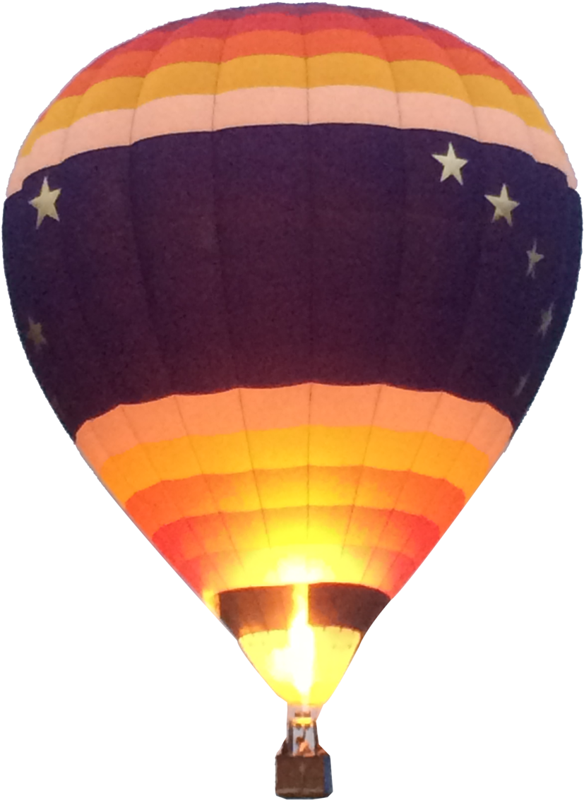 Rising Star Pilot - Hot Air Balloon (1000x1333), Png Download