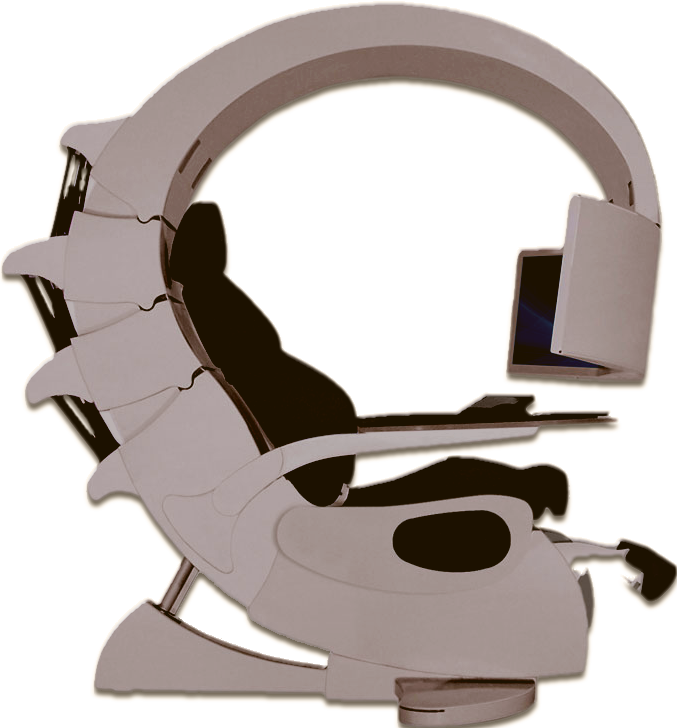 Spot24 - Gaming Chair (677x728), Png Download