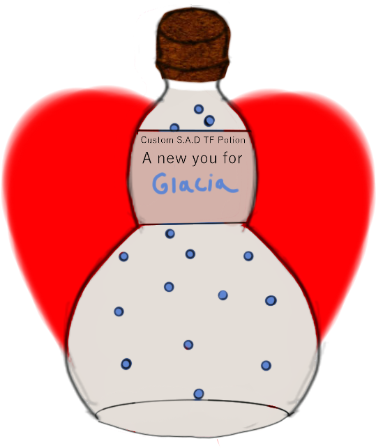 D Custom Tf Potion - Cartoon (592x688), Png Download