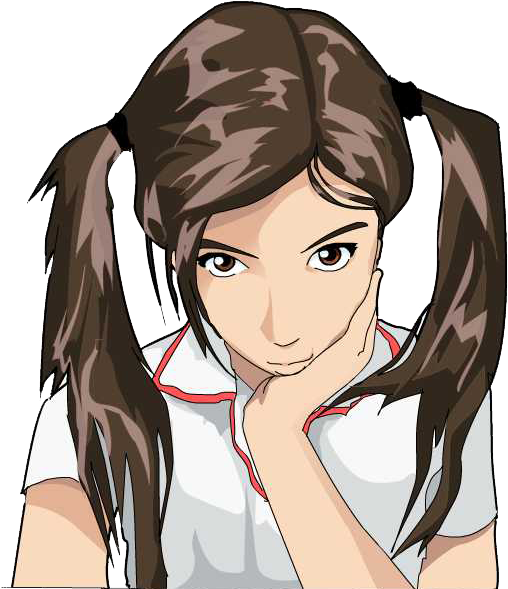 1347059edit Anime Vector 2 By Dandoan Anime Vector - Cartoon (513x637), Png Download