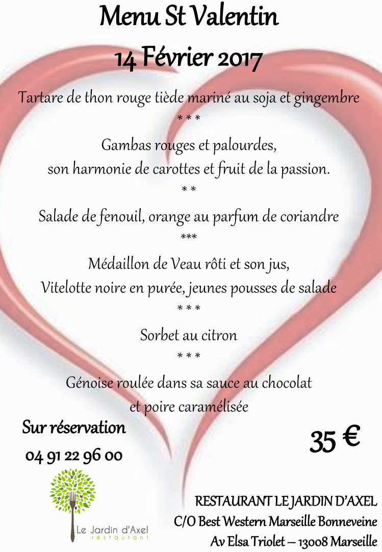 Repas Saint Valentin Indre Et Loire - Carmine (749x1082), Png Download