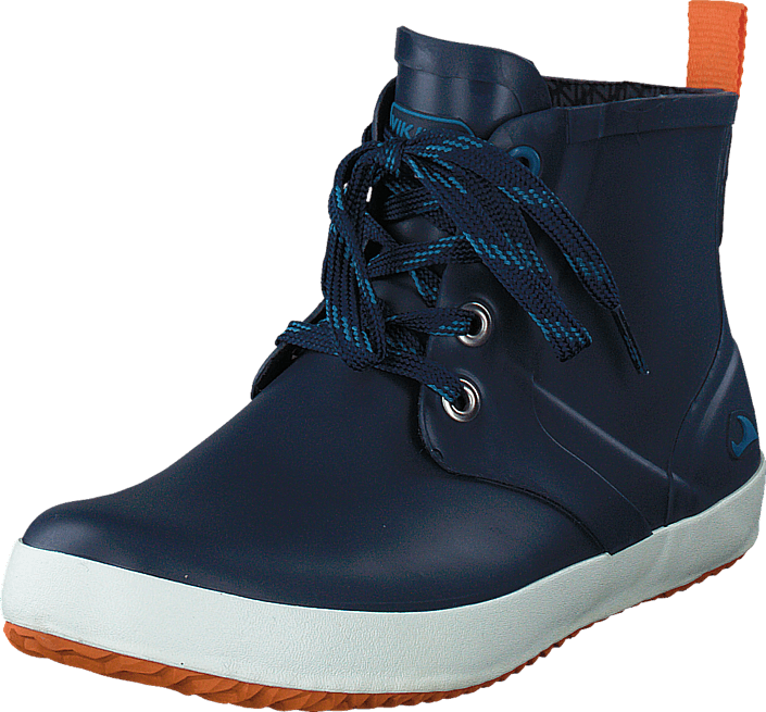 Lillesand Jr Navy/orange - Snow Boot (705x655), Png Download