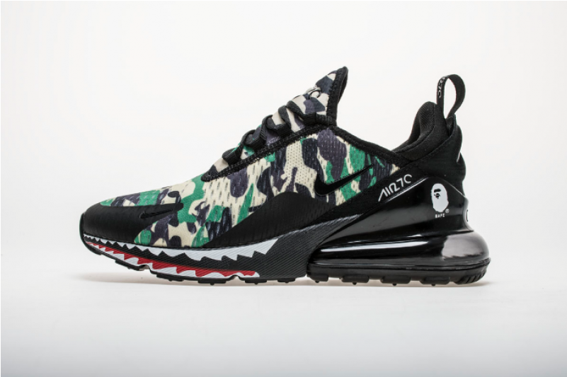 Green Shark Co Branded Semi Volar Cushion Co Branded - Nike Air Max (800x800), Png Download