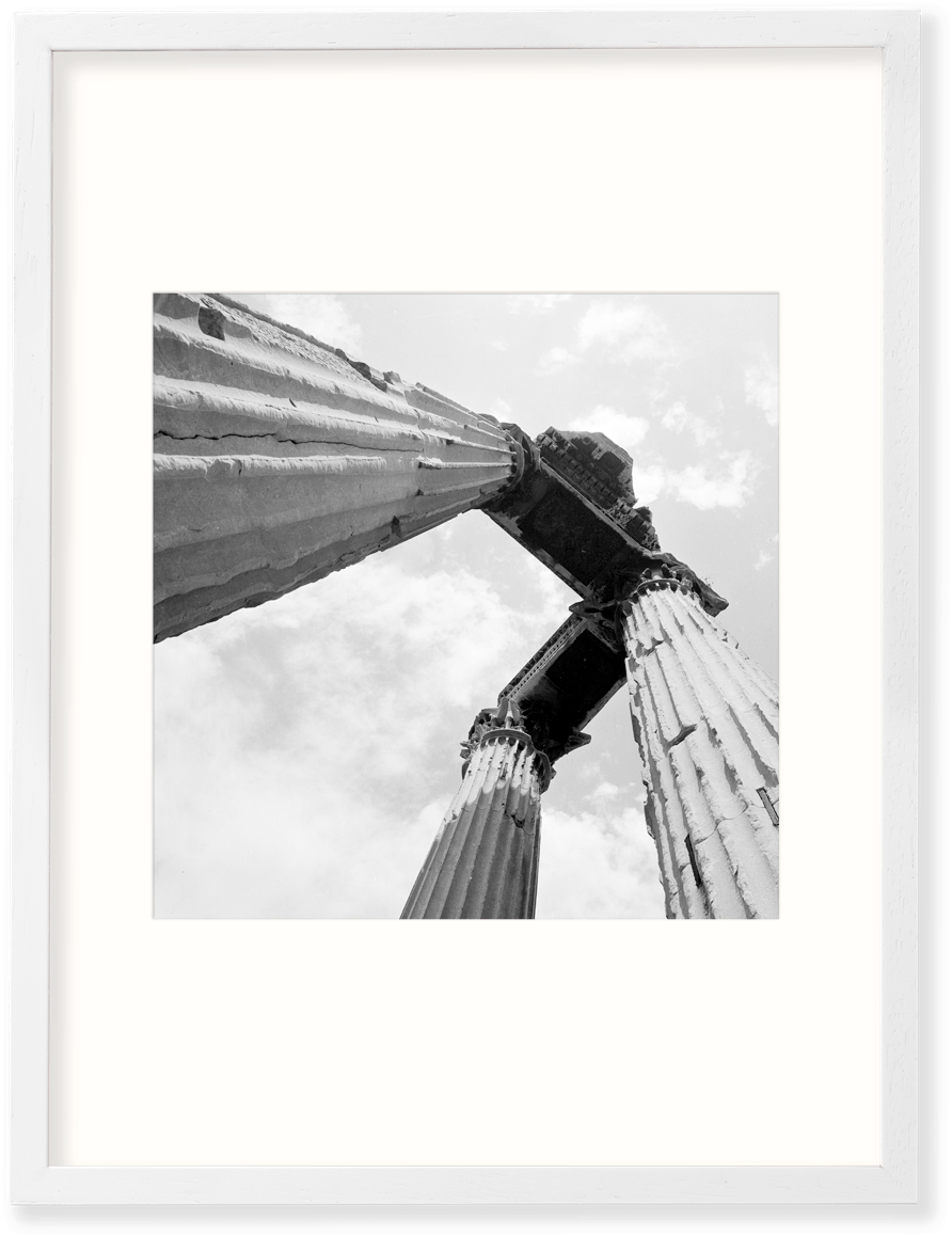 Roman Columns - Picture Frame (933x1200), Png Download