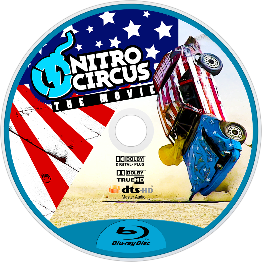The Movie Bluray Disc Image - Nitro Circus (1000x1000), Png Download
