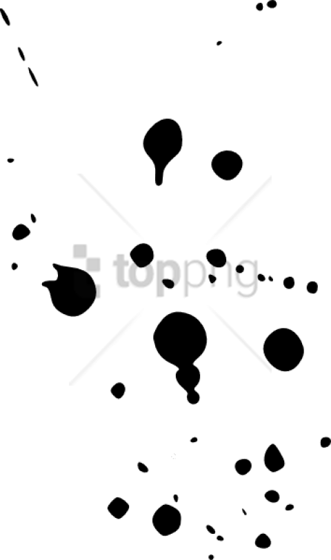Free Png Download Gotas De Tinta Png Images Background - Splat Ink Png (480x813), Png Download