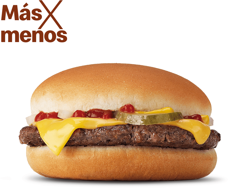 Hamburguesa 1 Euro Mcdonalds Calorias (1080x943), Png Download