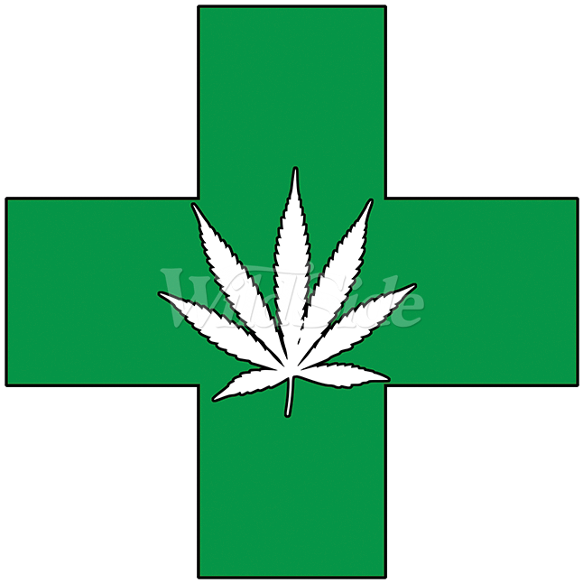Pot Green Cross Hemp Leaf - Legalize (675x675), Png Download
