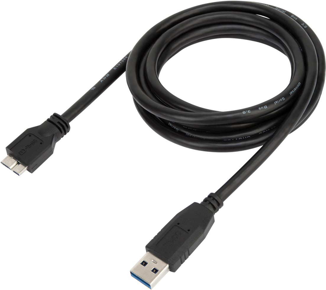8m Usb A Male To Micro Usb B Male Cable - Usb (1200x1200), Png Download