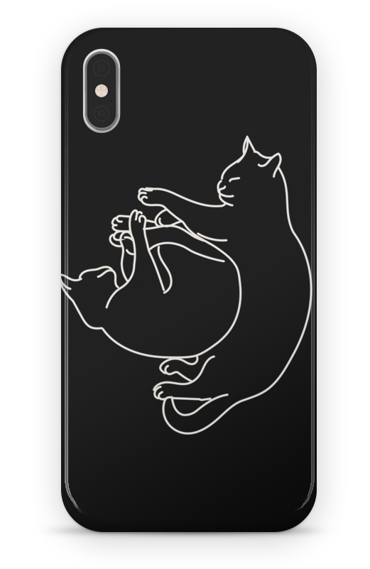 Case Sleeping Cats - Smartphone (800x800), Png Download