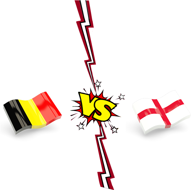 Fifa World Cup 2018 Third Place Play-off Belgium Vs - World Cup Belgium Vs England (668x640), Png Download