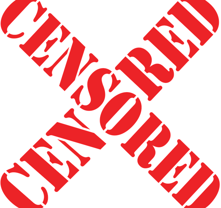 See No Evil, Hear No Evil Censorship In Lebanon - Transparent Background Censored Sign (720x675), Png Download