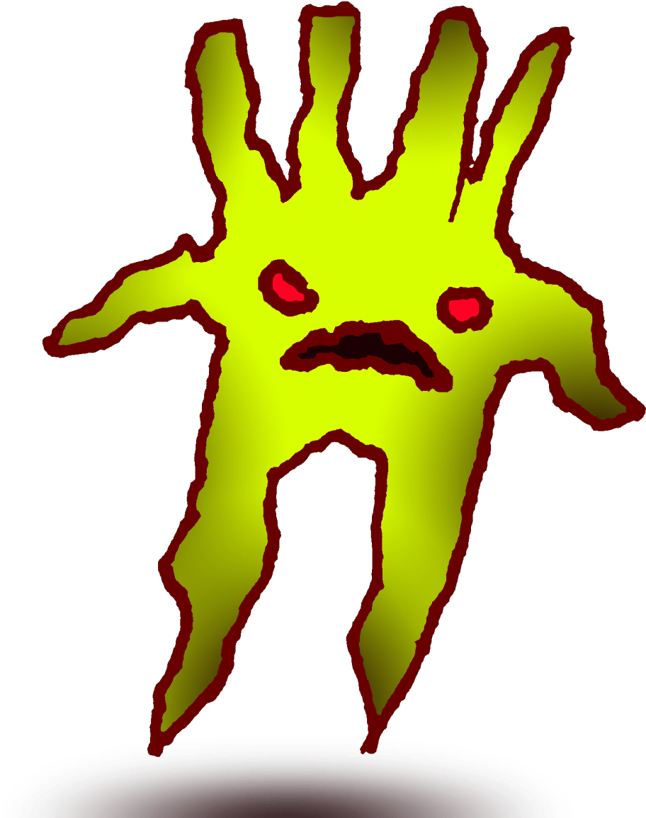 Mean Neon Hand - Illustration (1280x1280), Png Download