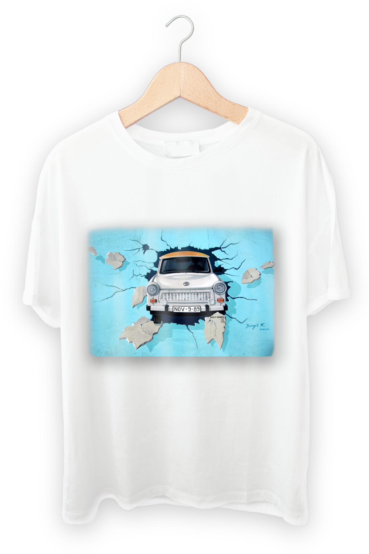 T Shirt Car Brack The Wall - Cats T Shirts For Girls (2048x2048), Png Download