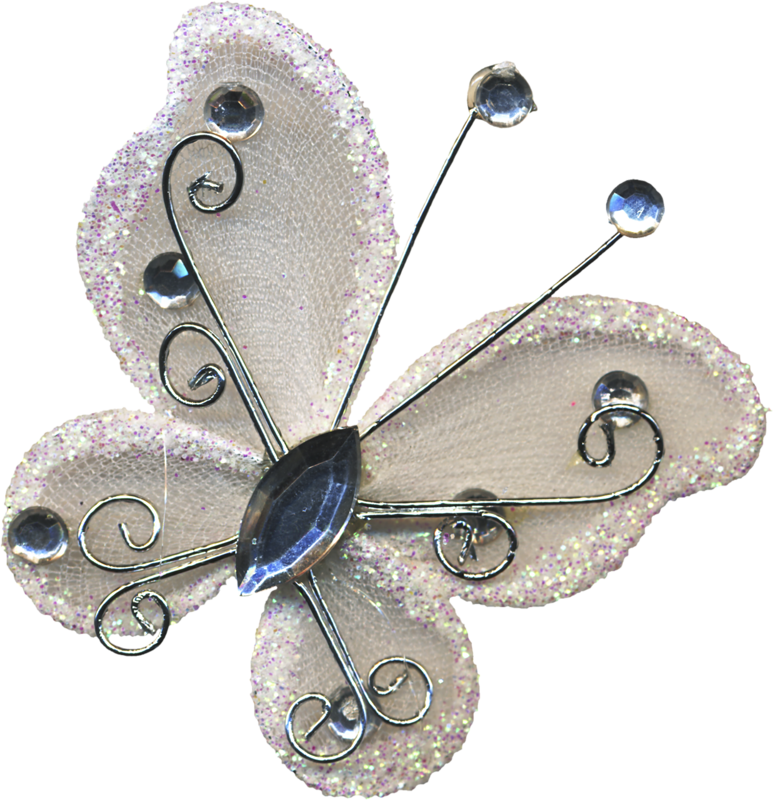 ‿✿⁀butterflies‿✿⁀ Scrapbook, Background Images, Clip - Brooch (773x800), Png Download