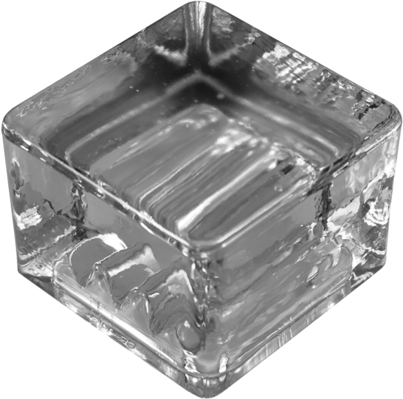 Solid Square Glass Paver Clear - Cosmetics (1024x1024), Png Download