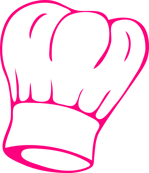 Download Pink Chef Hat Clipart PNG Image with No Background - PNGkey.com