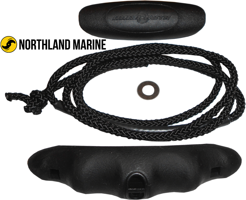 Minn Kota Fortrex & Riptide Sf Rope & Handle Kit - Circle (1000x808), Png Download