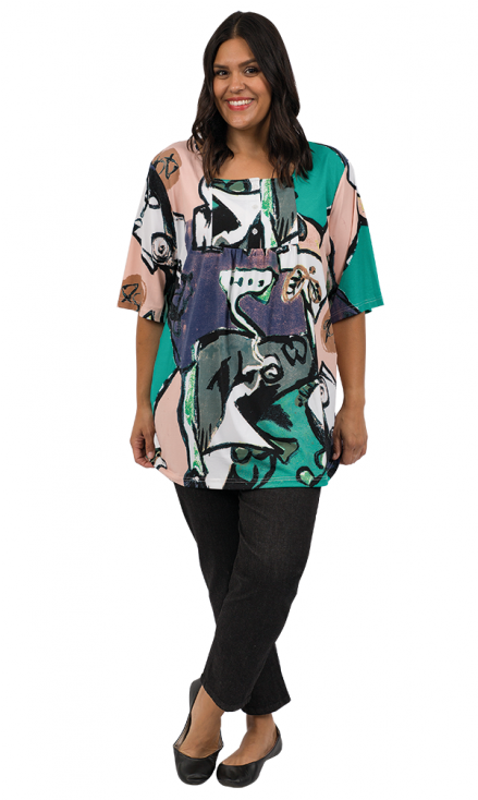 Black Jeans - Girl (550x733), Png Download