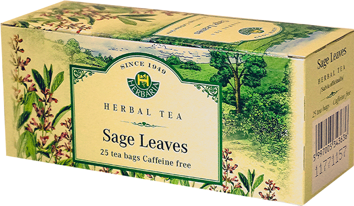 Sage Leaf Tea, 25 Tea Bags - Eyebright Euphrasia Officinalis (723x500), Png Download