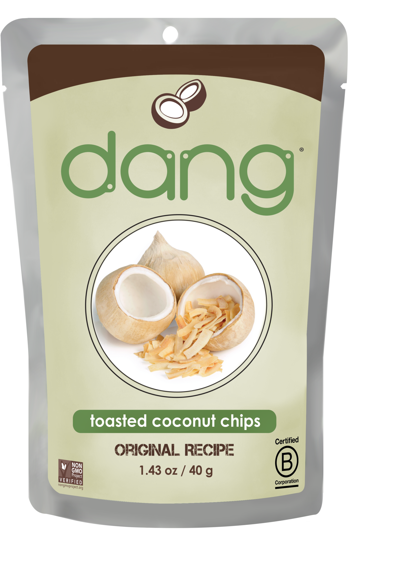 Double Tap To Zoom - Dang Coconut Chips (1543x2048), Png Download