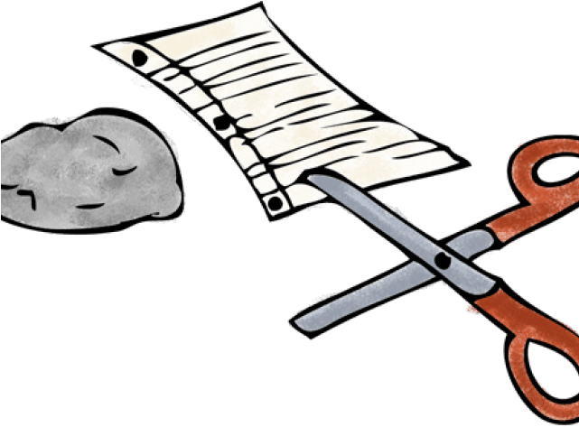 Scissor Clipart Rock Paper (640x480), Png Download