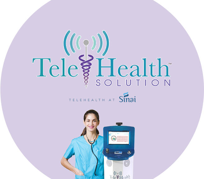 Telehealth Homepage Circle - Mobile Phone (657x575), Png Download