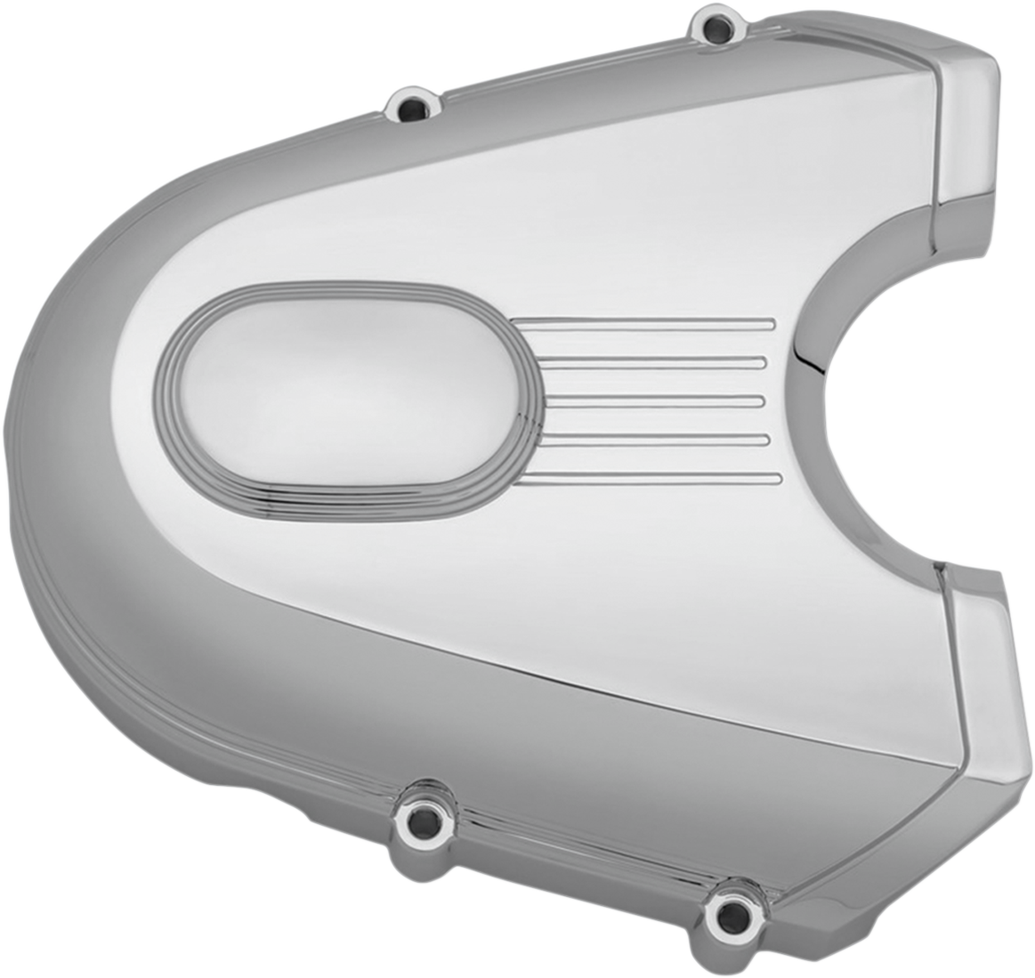 Kuryakyn 8756 Chrome Front Pulley Cover For 15-18 Indian - Handgun (1163x1099), Png Download