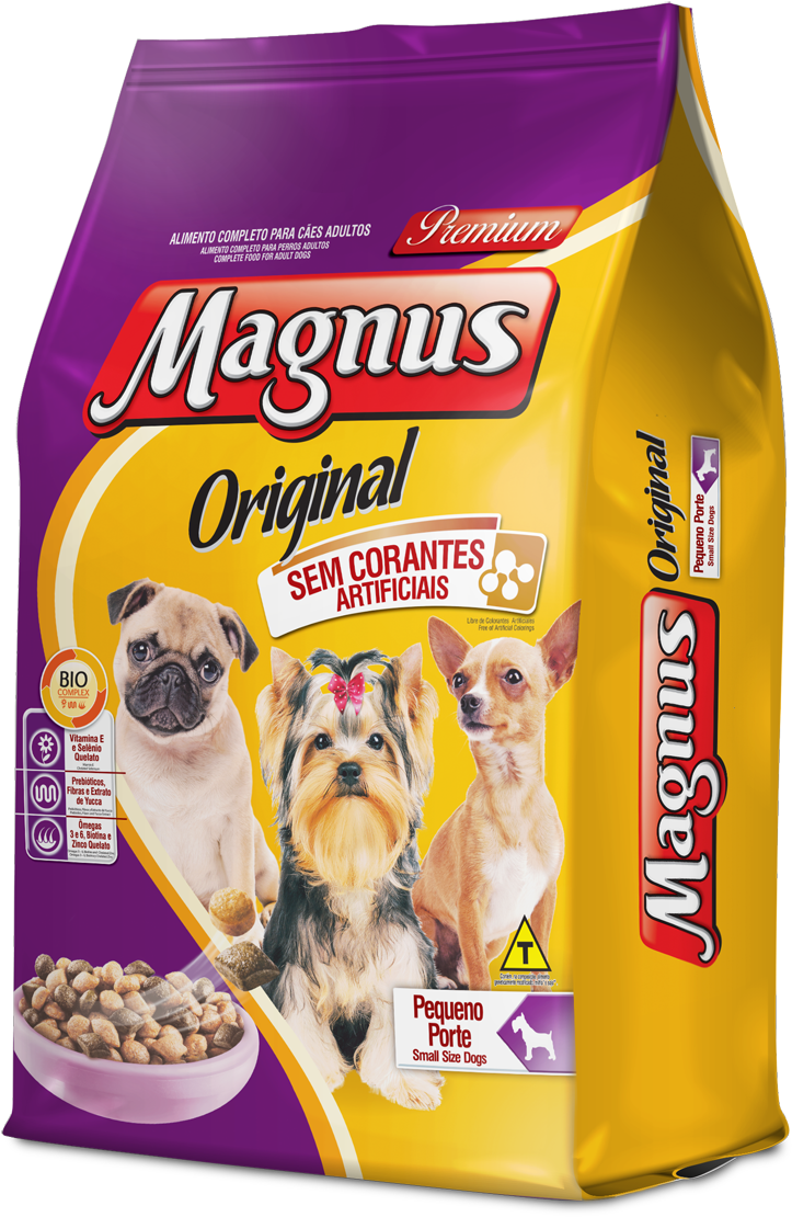 Magnus Premium Original Cães Adultos Pequeno Porte - Ração Magnus Raças Pequenas (900x1200), Png Download