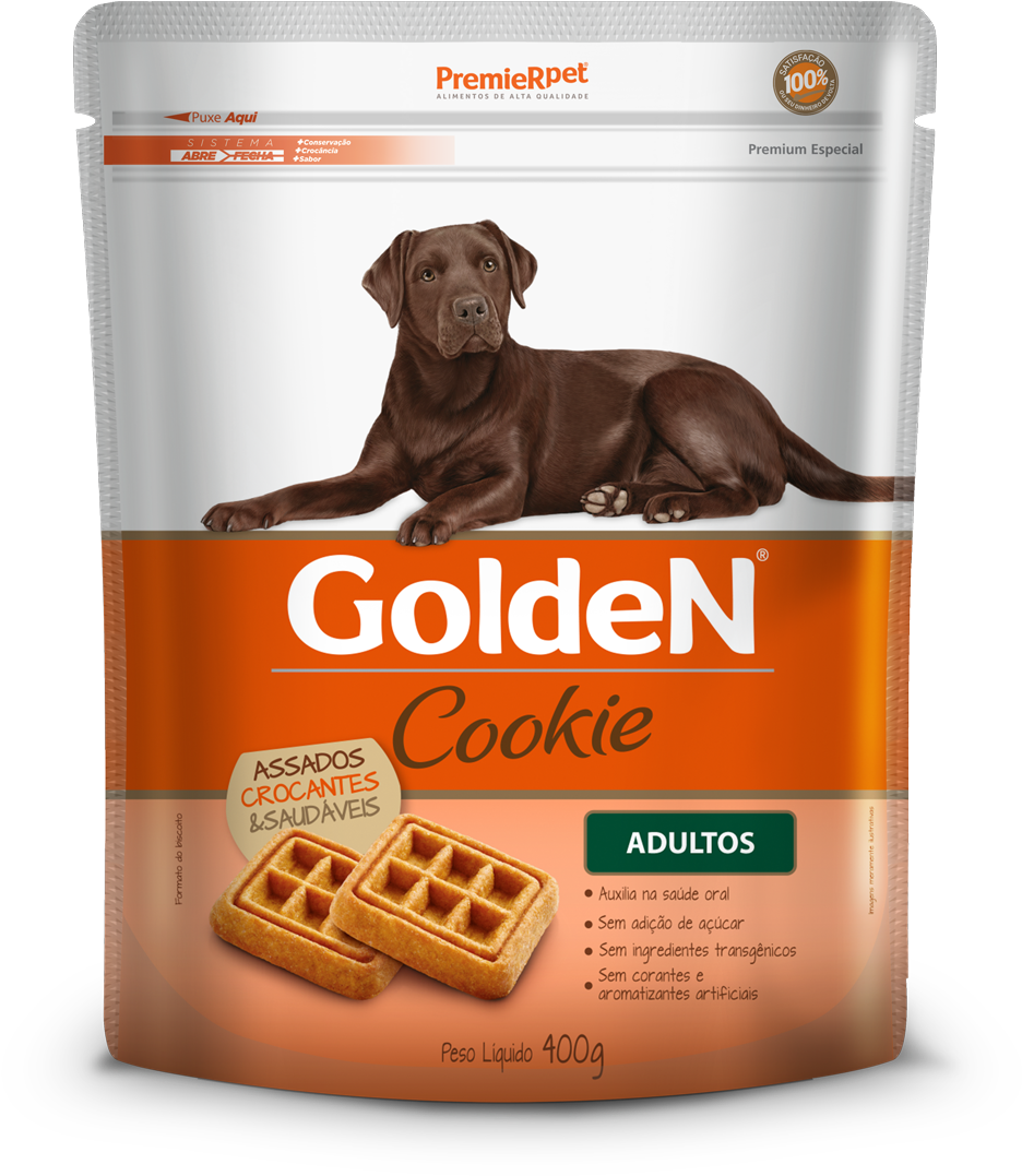 Golden Cookie Cães Adultos - Golden Cookie Adulto Pequeno Porte (1200x1200), Png Download