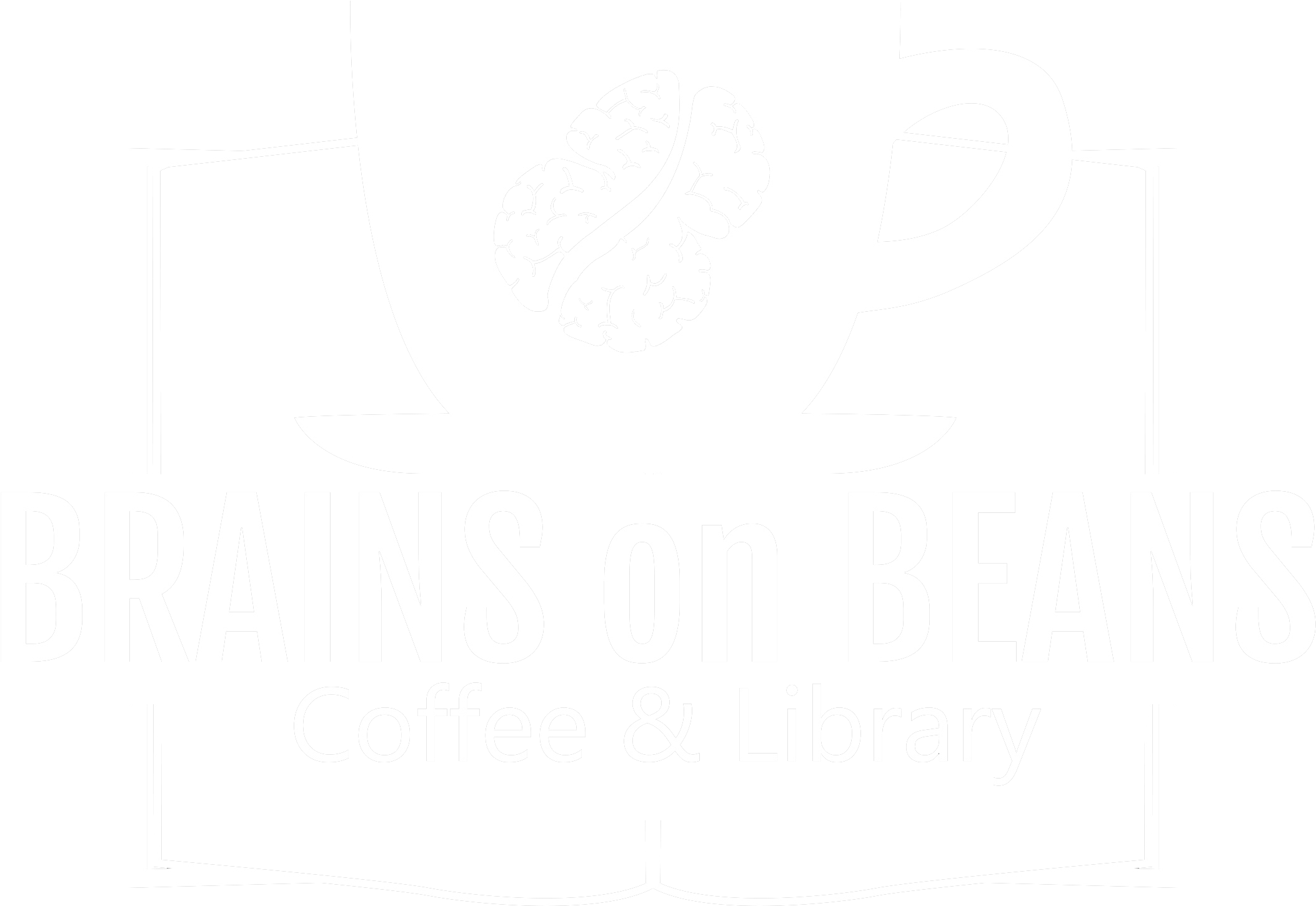 Cropped 1539676148914 Logo Concenpt4 Brains On Beans - 1 2 Brake Fluid Hose (2266x1653), Png Download